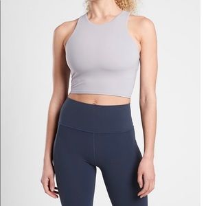 Athleta Conscious Crop D-DD+ Size XL Muted Lilac